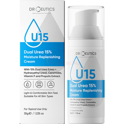 Kem dưỡng ẩm da DrCeutics Dual Urea 15% Moisture Replenishing Cream (50g) - Hàng chính hãng