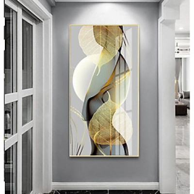 Tranh Trang Trí  Trừu Tượng - Chiếc Lá 