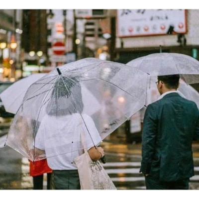 Ô đi mưa trong suốt - dù che mưa che nắng trong suốt, bền- đẹp