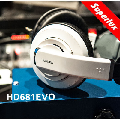 SOAIY Tai Nghe Kiểm Âm Superlux HD681 EVO Cao Cấp - Hàng Nhập Khẩu