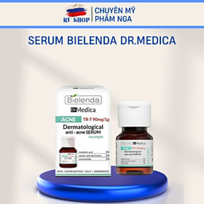 Serum cho da mụn Bielenda Medica Anti Acne loại bỏ mụn tái tạo da