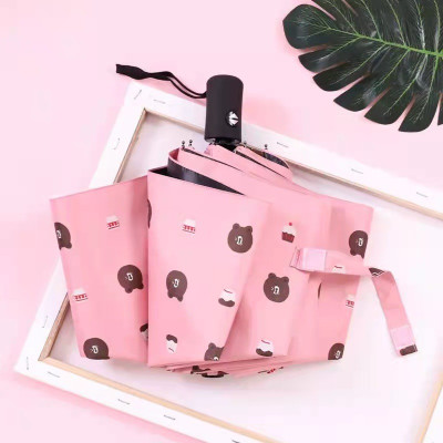 Dù đi mưa , che nắng vải dù gấp gọn ,chống thấm nước ,chống tia UV , trẻ trung , hiện đại  hình gấu dễ thương cute nhiều màu nhỏ gọn dễ dàng mang theo mọi nơi 