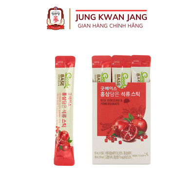 Nước Hồng Sâm Hàn Quốc Goodbase Lựu Đỏ (10ml x 10 gói)