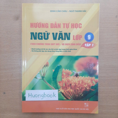 Sách - Combo hai tập Hướng dẫn tự học Ngữ Văn lớp 9 (Bộ sách Cánh Diều)