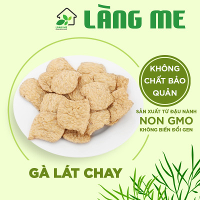 Gà Lát Chay Loại Ngon ( 1 Kg ) , Thực Phẩm Chay Ngon Thành Phần Tự Nhiên Không Chất Bảo Quản Không Biến Đổi Gen Sườn Non Chay Làng Me