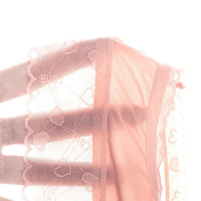 Bộ 3 quần lót nữ su lụa phối ren trái tim cạp cao, kháng khuẩn thoáng mát MXM