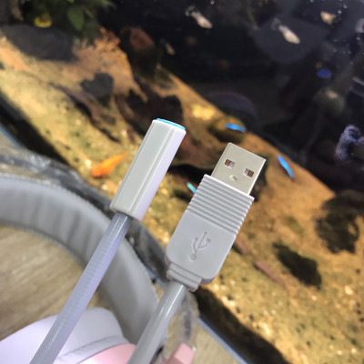 Tai Nghe Gaming Wangming 9800s Pink (Màu Hồng) Âm Thanh 7.1 USB LED - Hàng Nhập Khẩu