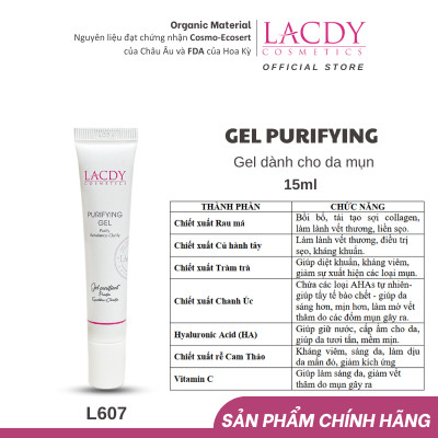 Gel Dành Cho Da Mụn Lacdy 15ml-PURIFYING GEL-L607