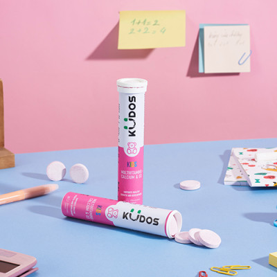Combo Thực phẩm bảo vệ sức khỏe KUDOS KIDS + Viên Sủi KUDOS BONE + Viên Sủi KUDOS DAILY (20 viên/tuýp)