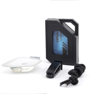 Nước Hoa Ô Tô 2in1 Treo Gương & Ghim Máy Lạnh AIR-Q Nero Sport No360 Đánh Thức Cảm Xúc Trên Mọi Hành Trình - Nhập Khẩu Chính Hãng