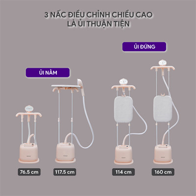 Bàn ủi hơi nước đứng Bluestone GSB-3955 - Hàng chính hãng