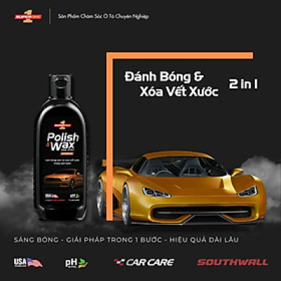 Kem Đánh Bóng và Xóa Vết Xước SUPERONE Polish and Wax One Step - Exterior SOUTHWALL B203