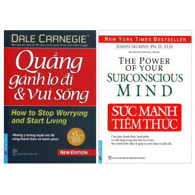 Combo Sức Mạnh Tiềm Thức + Quẳng Gánh Lo Đi Và Vui Sống (2 Cuốn)
