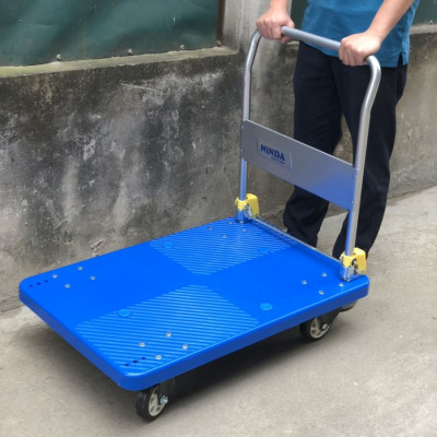 Xe đẩy hàng sàn nhựa NiNDA FD300 tải 300kg