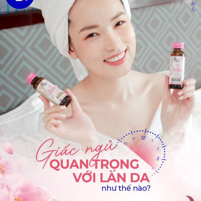 82X Combo 2 chai Nước uống Collagen Shiharu làm đẹp da đến từ Nhật Bản 50ml/lọ.