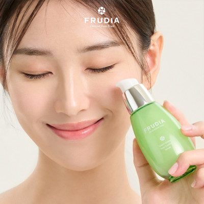 Serum Dưỡng Ẩm Se Khít Lỗ Chân Lông Chiết Xuất Nho Xanh Frudia Green Grape Pore Control Serum 50g