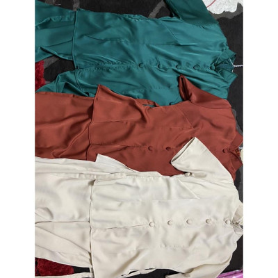 Đồ Lam Đi Chùa Lụa Nơ Cao Cấp có 3 màu