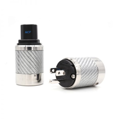 Đầu Jack Nguồn Furutech Carbon Fi 50M NCF - Hàng Chính Hãng