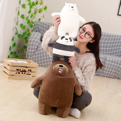 Gấu bông anh em nhà gấu We Bare Bears dạng đứng siêu mềm (20cm--->40cm) vải miniso mềm mại êm ái, hàng xịn cao cấp an toàn cho trẻ nhỏ