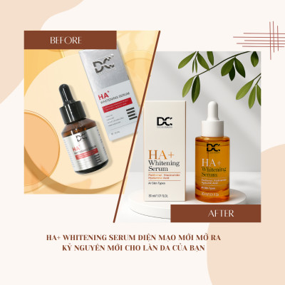 HA + Whitening Serum DC - Serum Dưỡng Trắng Da 50gr