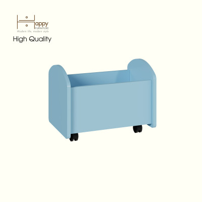 [Happy Home Furniture] KID, Thùng lưu trữ cho trẻ em có bánh xe, 46cm x 36cm x 36cm ( DxRxC), TLT_001