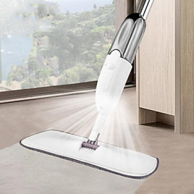 Cây lau nhà phun sương thông minh 2 trong 1, đầu xoay 360 độ tiện lợi 