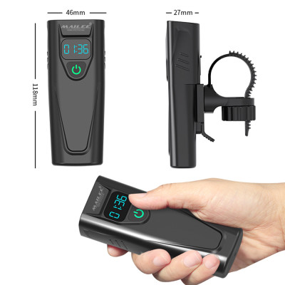 Đèn Pha Xe Đạp Chiếu Sáng Chống Nước CD-30 Gắn Tay lái, Vỏ nhựa ABS, Sạc Điện Type-C Có Đồng Hồ Hiển Thị Thời Gian Lượng Pin, Có Hỗ trợ Sạc Khẩn Cấp - Mai Lee