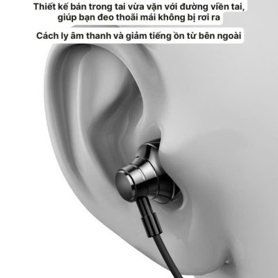 Tai nghe kim loại Rio Tinto Li-Top SV5 chân Type C, điều chỉnh âm thanh trầm giải mã kỹ thuật số, hàng chính hãng