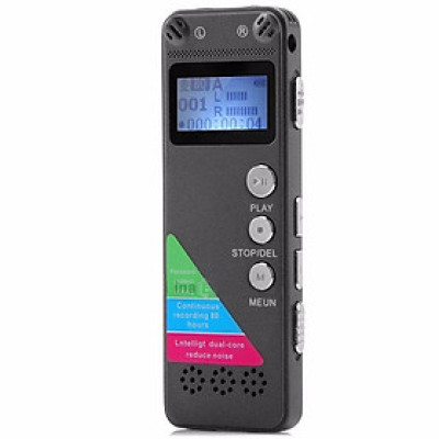 SOAIY Máy Ghi Âm Chuyên Nghiệp Cao Cấp GH-500 8GB - Digital Voice Recorder - Hàng Nhập Khẩu