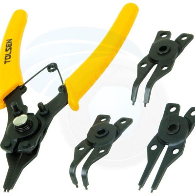 BỘ 4 ĐẦU KÌM PHE 6 INCH/160MM TOLSEN 10100 - HÀNG CHÍNH HÃNG