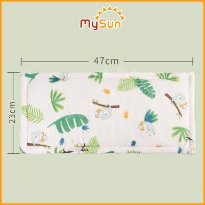 Gối nằm ngủ cho bé sơ sinh gối kê lót đầu thấm hút mồ hôi cho bé sơ sinh đến 2 tuổi 