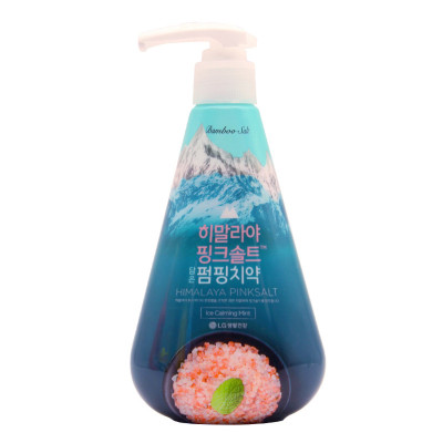 Kem đánh răng thơm miệng thảo dược Himalaya Pinksalt Hàn Quốc 285g