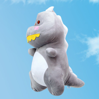 Gấu Bông Khủng Long Bông Răng Thưa Cao Cấp Vải Co Dãn 4 Chiều Mềm Mịn