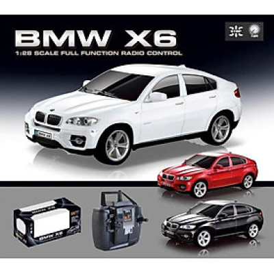 GOUKAI - 866-2802 Mô hình xe ô tô BMW X6 tỷ lệ 1:28 điều khiển R/C  (KT 25x110x12cm)