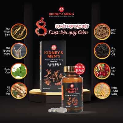 Thực phẩm bảo vệ sức khỏe Kidney & Men