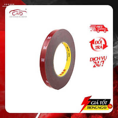 Băng Keo 2 Mặt Chuyên Dụng CIND (12mmx10m)