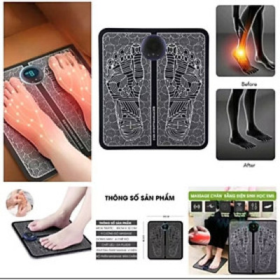 MIẾNG THẢM MASSAGE CHÂN NHIỀU CHẾ ĐỘ CỰC THOẢI MÁI CHẤT LƯỢNG