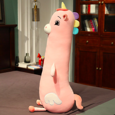 Thú nhồi bông khủng long dài cute - Size 120cm - Quà tặng gấu bông khủng long khủng lồ - Gối ôm mềm mịn cho bé.