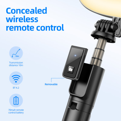 Gía Đỡ Livestream tích hợp đèn LV03 PLUS_ Hàng chính hãng