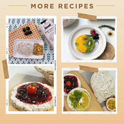 [Vị Muối Hồng] - Bánh Gạo Lứt Ăn Kiêng GUfoods 170g - Tập Gym, Giảm Cân, Thực Dưỡng, Eat Clean, Ăn Vặt Healthy, Ăn Chay, Ăn Kiêng, Ăn Vặt, Tốt Cho Sức Khỏe