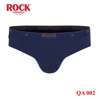 QA 1002. Quần lót nam cao cấp ROCK mềm mại QA 1002,lưng thun to bản in logo thương hiệu ROCK nổi bật