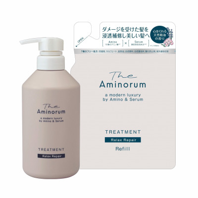 Dầu Xả Phục Hồi Tóc Gãy Rụng Và Hư Tổn Salon Link The Aminorum Treatment (400 mL)