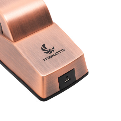 Khóa điện tử vân tay Makoto dòng Shogun A màu đồng Ngôn ngữ hoàn toàn Tiếng Việt