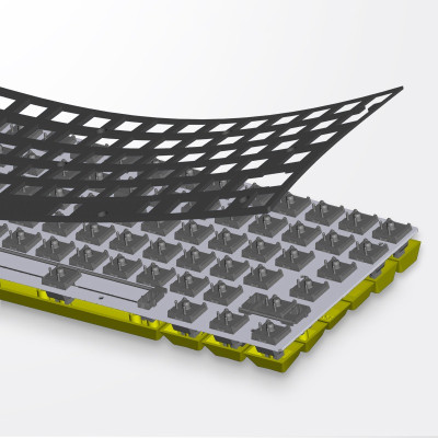 Bàn phím cơ không dây Newmen GM840  (Rồng & Hổ ) - Hàng Chính Hãng 