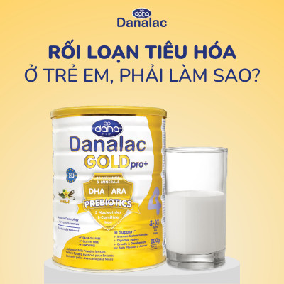 Sữa Bột Danalac Gold Pro+ Số 2 Cho Bé 6- 12 Tháng Tiêu Chuẩn Organic EU