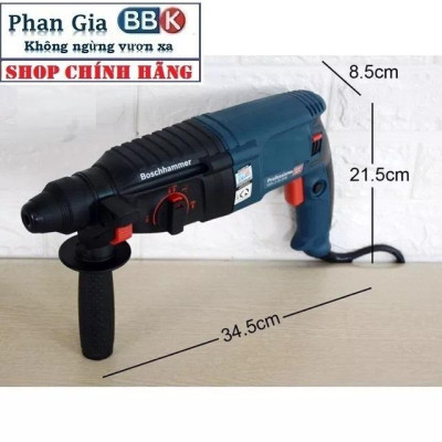 (LOẠI 1) Máy Khoan Đục Bê Tông SUSANO 1200W, 3 Chế Độ 2-26 Cam kết 100% Ruột Đồng Máy Khỏe Chạy Êm Bền