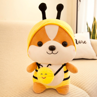 Gấu bông chó Shiba cosplay hình thú các loại siêu dễ thương cute (23cm--->50cm)  hàng xịn cao cấp an toàn cho người sử dụng