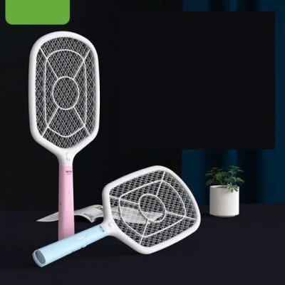 Vợt bắt muỗi ,ruồi , điện tử , với 3 lớp lưới  , tay cầm chống trượt  ,an toàn ,hiệu quả , độ bền cao 