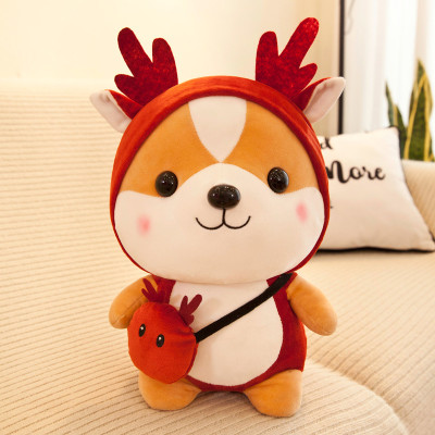 Gấu bông chó Shiba cosplay hình thú các loại siêu dễ thương cute (23cm--->50cm)  hàng xịn cao cấp an toàn cho người sử dụng