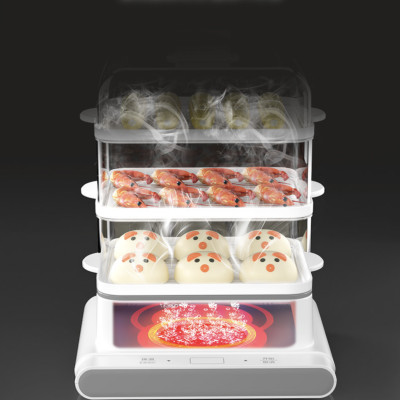 Nồi Hấp Luộc Đa Năng Xiaomi ZHENMI ZM-ED4001 4L Hấp, Chiên Lẩu, Rán - Hàng Nhập Khẩu